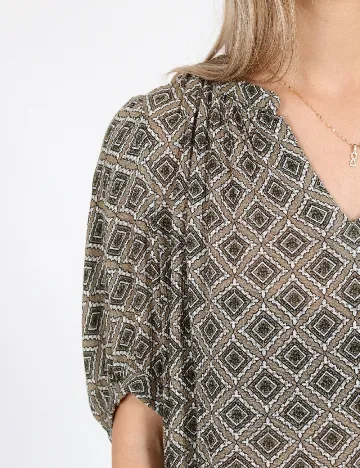 Bluza Kaffe, verde olive