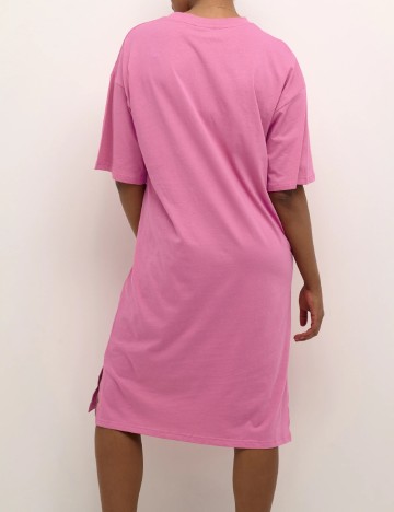 Rochie medie Kaffe, roz
