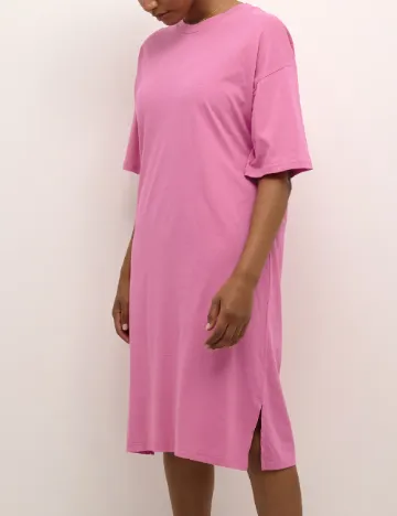 Rochie medie Kaffe, roz Roz