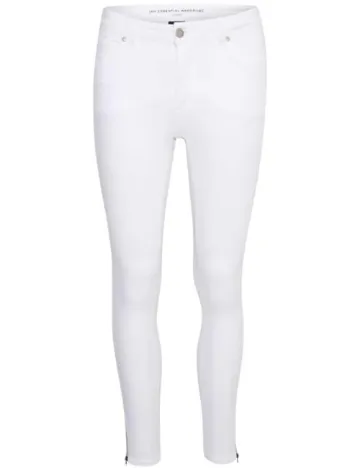 Blugi My Essential Wardrobe, alb