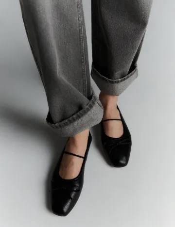Balerini Reserved, negru Negru