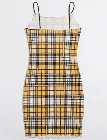 Rochie scurta SHEIN, galben