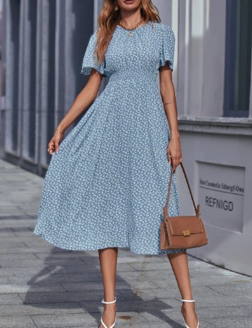 Rochie medie SHEIN, albastru