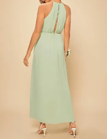 Rochie lunga SHEIN, verde Verde