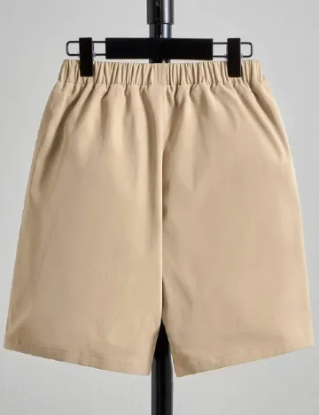 Pantaloni scurti Shein Kids, crem