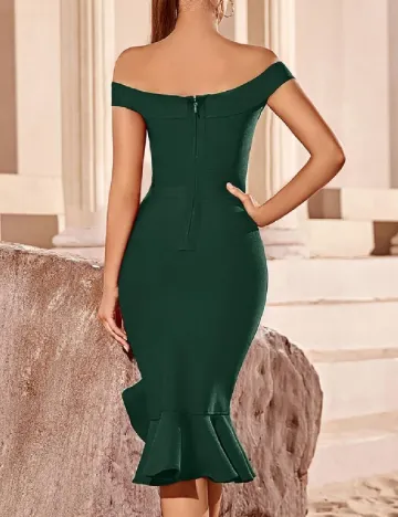 Rochie medie SHEIN, verde