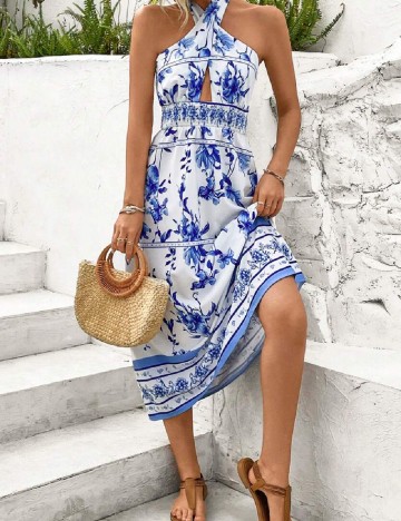 Rochie lunga SHEIN, alb