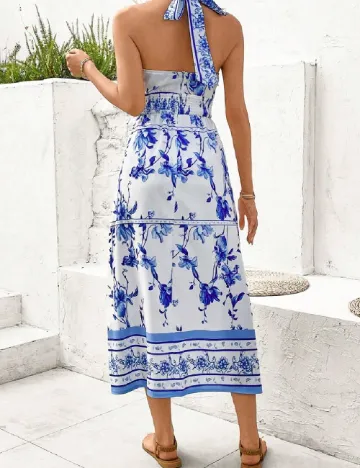 Rochie lunga SHEIN, alb Alb