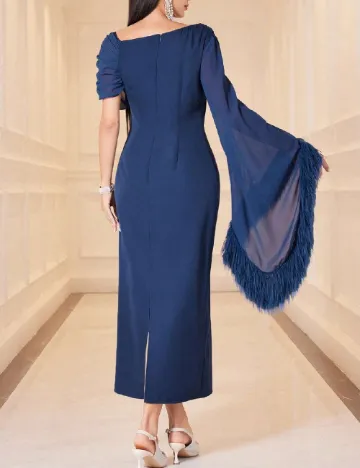 Rochie medie SHEIN, albastru Albastru