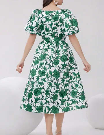 Rochie medie SHEIN, verde Verde