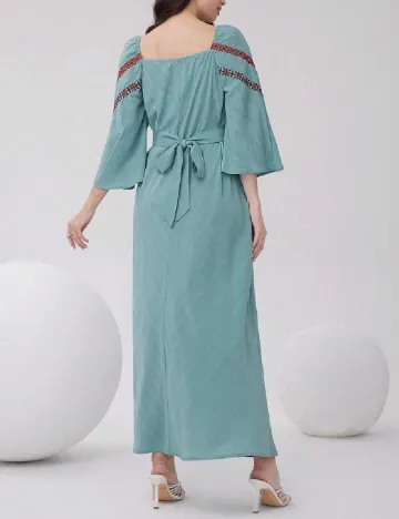 Rochie lunga SHEIN, albastru Albastru