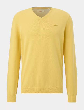 Bluza s.Oliver Plus Size Men, galben