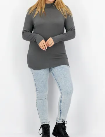 Bluza s.Oliver Plus Size, gri Gri