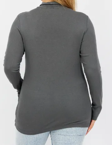 Bluza s.Oliver Plus Size, gri Gri