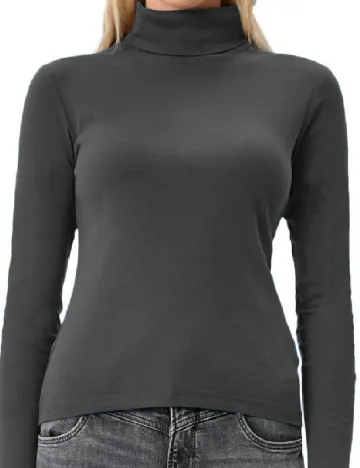 Bluza s.Oliver, gri inchis Gri