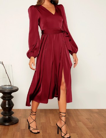 Rochie medie SHEIN, rosu