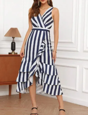 Rochie medie SHEIN, bleumarin