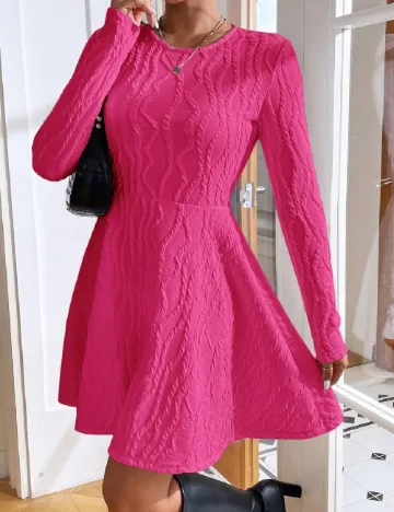 Rochie scurta SHEIN, roz