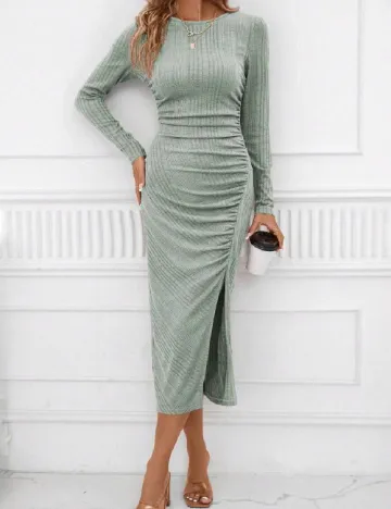 Rochie medie SHEIN, verde Verde