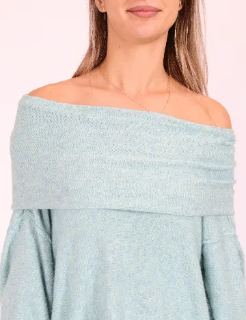 Bluza Oversize American Eagle, turcoaz