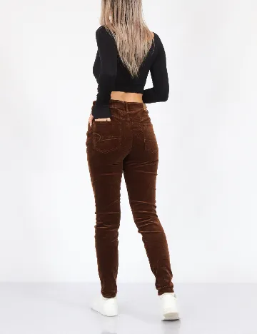 Pantaloni American Eagle, maro