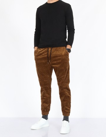 Pantaloni American Eagle, maro