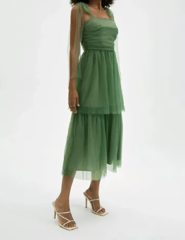 Rochie medie SHEIN, verde