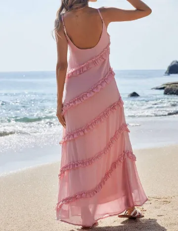 Rochie lunga SHEIN, roz