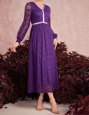 Rochie medie SHEIN, mov Mov