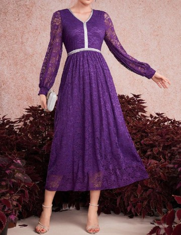 Rochie medie SHEIN, mov