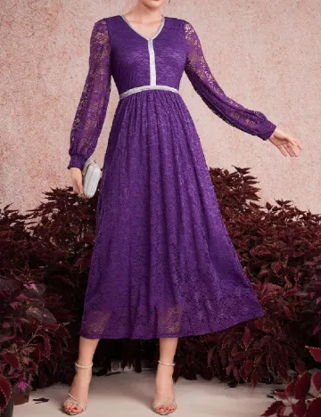 Rochie medie SHEIN, mov Mov