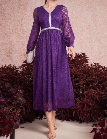 Rochie medie SHEIN, mov