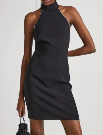 Rochie scurta Pepe Jeans, negru