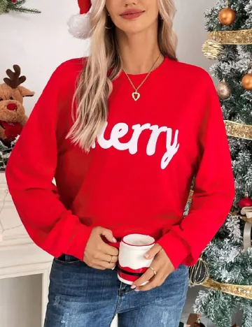 Bluza Emery Rose, rosu Rosu