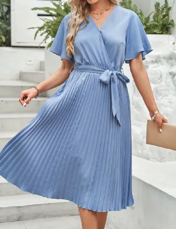 Rochie medie SHEIN, albastru