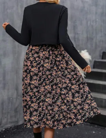 Rochie medie SHEIN, negru