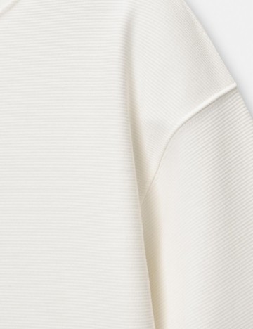 Tricou Oversize Pull&Bear, alb