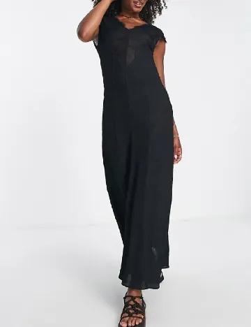 Rochie lunga Top Shop, negru