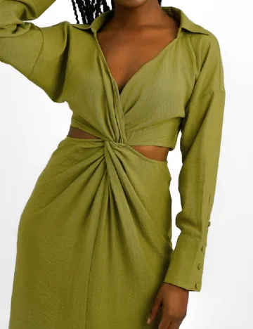 Rochie lunga ASOS, verde