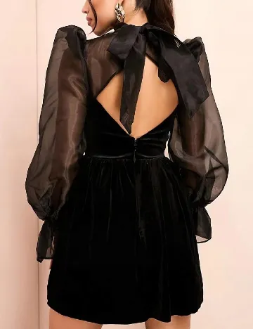 Rochie scurta ASOS, negru Negru
