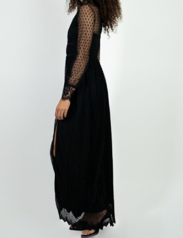 Rochie lunga TFNC London, negru