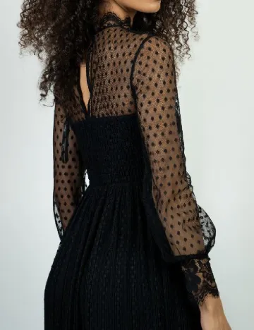 Rochie lunga TFNC London, negru Negru