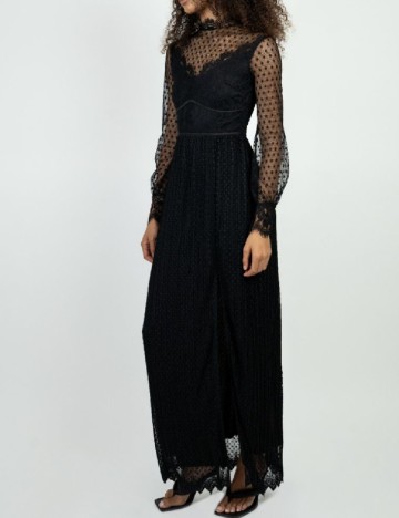 Rochie lunga TFNC London, negru
