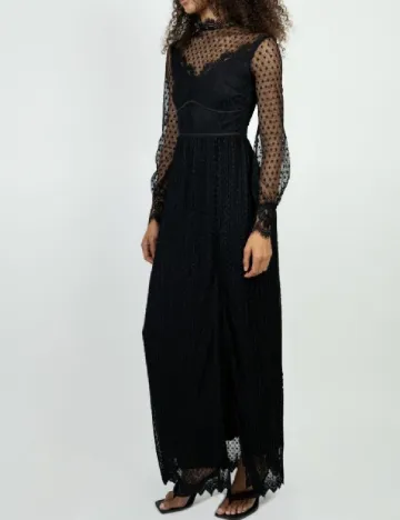Rochie lunga TFNC London, negru Negru