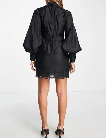 Rochie scurta ASOS, negru Negru