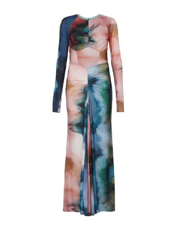 Rochie lunga Daska, mix culori Mix culori