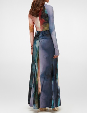 Rochie lunga Daska, mix culori