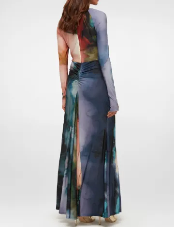 Rochie lunga Daska, mix culori Mix culori
