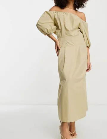 Rochie lunga ASOS, bej Crem
