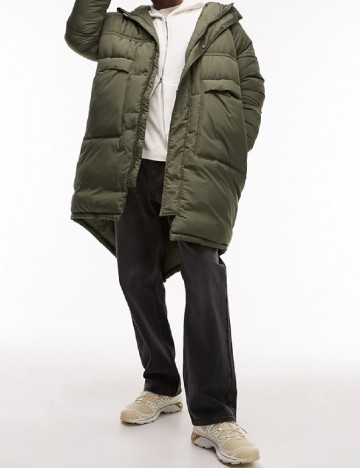 Geaca Oversize Topman, verde